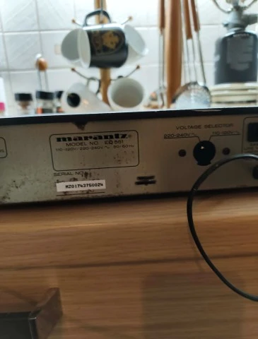 Marantz Graphic Equalizer spectrum analyzer EQ551