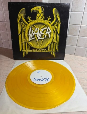 Slayer Clash of the Titans Bootleg Κίτρινο Βινύλιο+DVD 