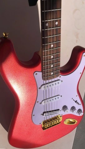 Lightning Mcqeen inspired Partcaster 