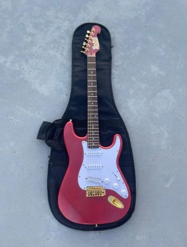 Lightning Mcqeen inspired Partcaster 