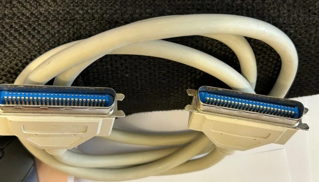 3 καλώδια  SCSI cable 50 Pin Centronics
