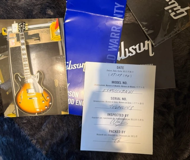 Gibson ES-345 2020 Vintage Burst