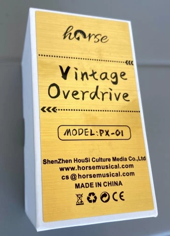 Vintage Overdrive Pedal