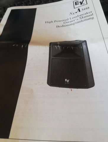 Electro-Voice SXA 360