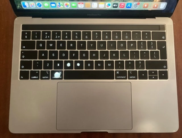 Macbook Pro 2018 Touch Bar 16GB RAM 256GB SSD
