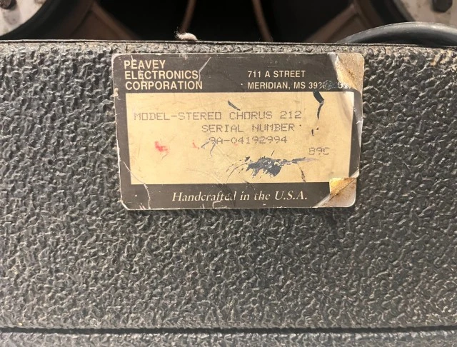 Peavey Stereo Chorus 212