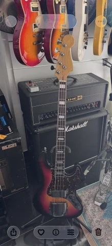 Μπάσο Yamato Ιαπωνίας jazz bass ανταλλαγή με shortscale