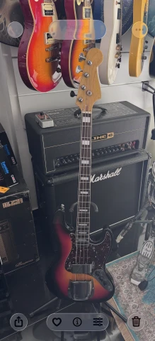 Μπάσο Yamato Ιαπωνίας jazz bass ανταλλαγή με shortscale