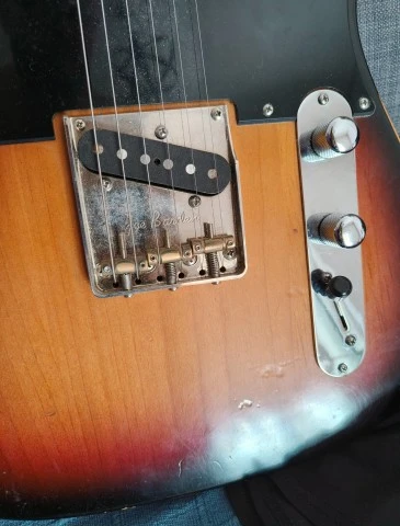 All parts reliced telecaster 