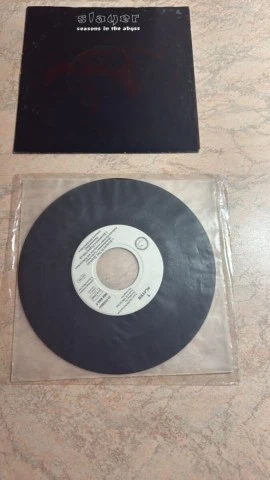 Slayer Seasons in the Abyss 7" EP Vinyl +DVD Slayer