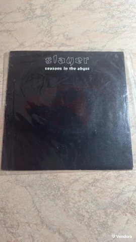 Slayer Seasons in the Abyss 7" EP Vinyl +DVD Slayer