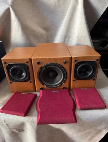 Σετ ηχείων Teac vintage retro design, 3