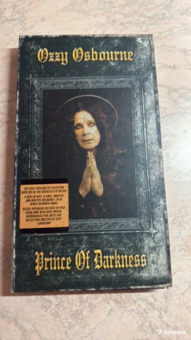 Ozzy Osbourne Prince of Darkness 4CDs με βιβλίο +DVD 