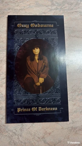 Ozzy Osbourne Prince of Darkness 4CDs με βιβλίο +DVD 
