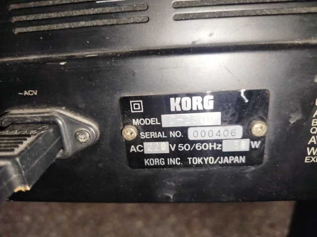 Vintage Ψηφιακό Πιάνο Korg C-2500 (Concert)