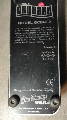 Dunlop Cry Baby DCG 100 2010 usa