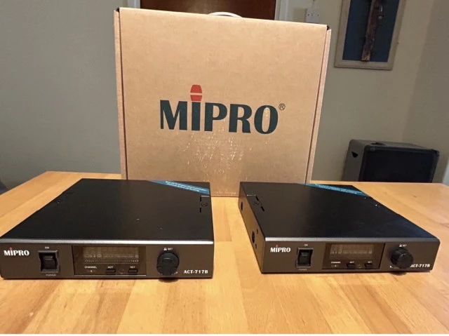 Head set Mipro wirless x 2 