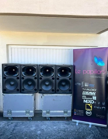 B&C 15-inch speakers 