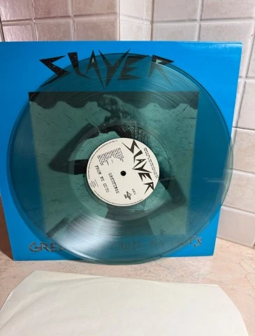 Slayer Greetings From My Cuts Bootleg Μπλε Βινύλιο+DVD 