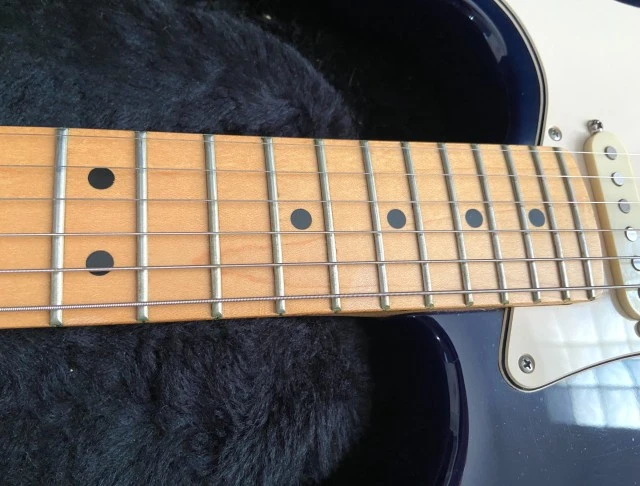 Fender Stratocaster American Standard (1991) - Midnight Blue (σπάνιο χρώμα)
