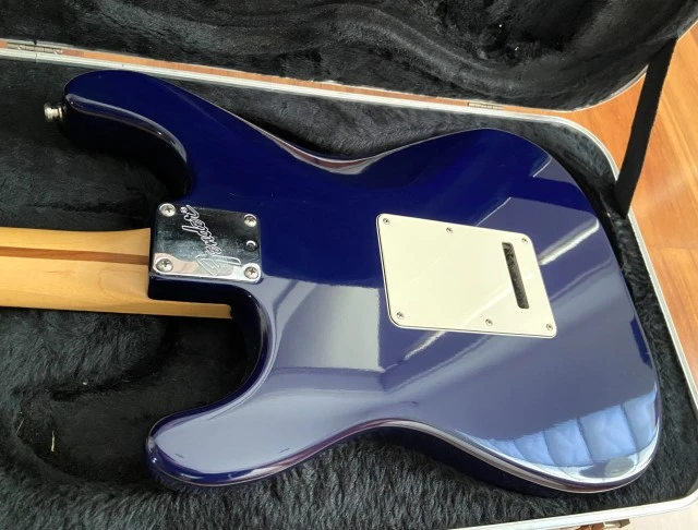 Fender Stratocaster American Standard (1991) - Midnight Blue (σπάνιο χρώμα)
