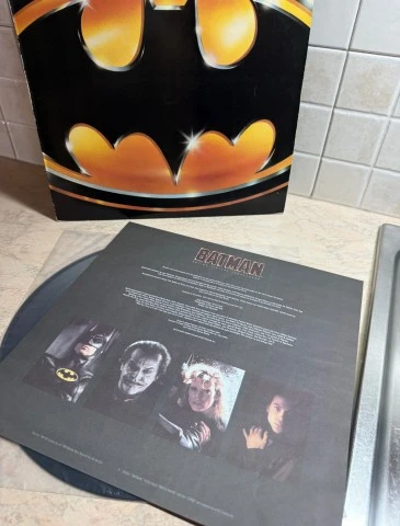 Prince Batman Soundtrack Vinyl LP 1st Press 1989
