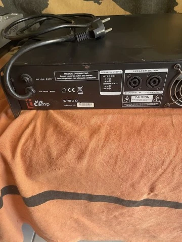 The T.Amp E-800 2X400