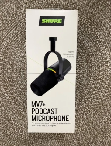 Shure mv7+ 