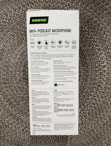 Shure MV7+