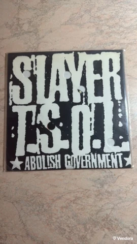 Slayer T.S.O.L. 7” βινύλιο single +DVD SLAYER