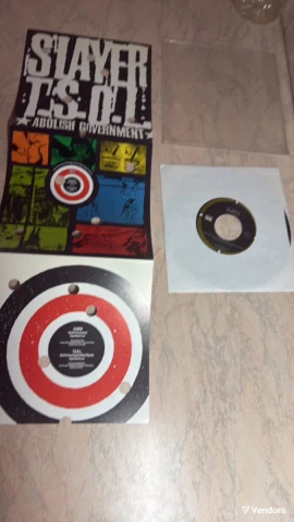 Slayer T.S.O.L. 7” βινύλιο single +DVD SLAYER