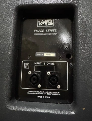 Επαγγελματικά Ηχεία VMB Pro-15 Phase Series (Passive 8 