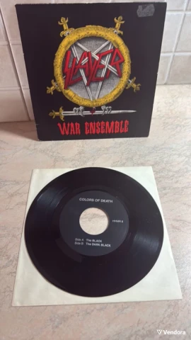 Slayer War Ensemble 7”+DVD SLAYER