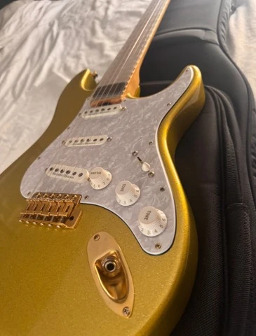 ESP Takayoshi Ohmura Custom Shop Sparkle Gold