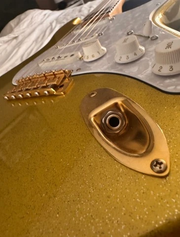 ESP Takayoshi Ohmura Custom Shop Sparkle Gold