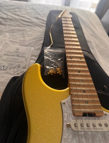 ESP Takayoshi Ohmura Custom Shop Sparkle Gold