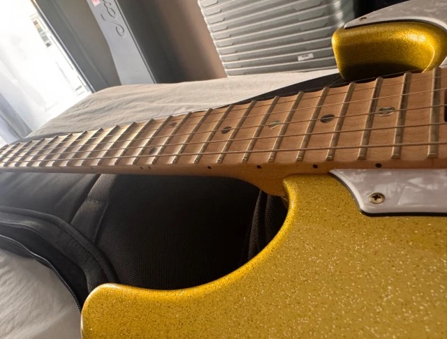 ESP Takayoshi Ohmura Custom Shop Sparkle Gold