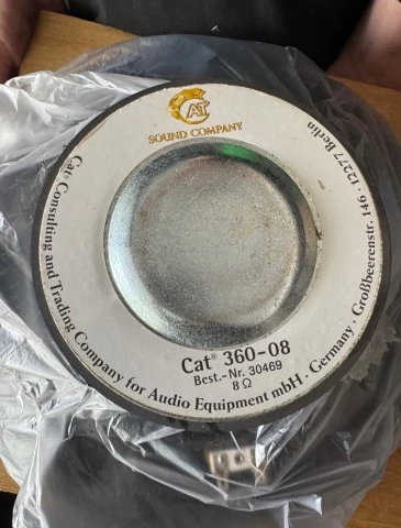 Μεγάφωνο Subwoofer Cat Sound Company 360-08 σ