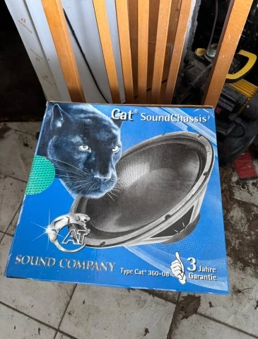 Μεγάφωνο Subwoofer Cat Sound Company 360-08 σ