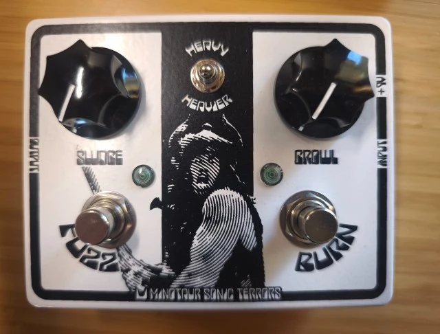 Minotaur Sonic Terrors Fuzz and burn