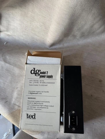 Vintage TED DG Model 2 τροφοδοτικό , στο κουτ