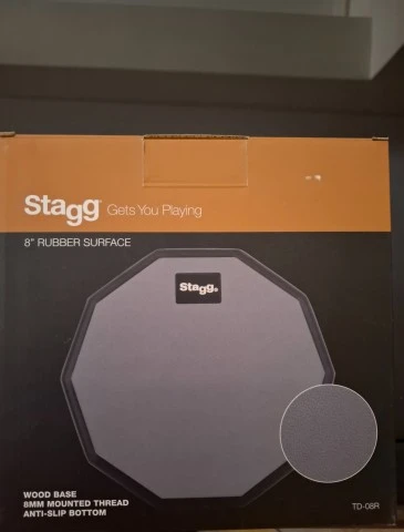 Stagg practice pad 8'