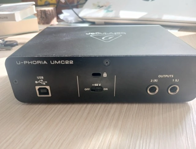 Κάρτα ήχου Behringer U-Phoria UMC22