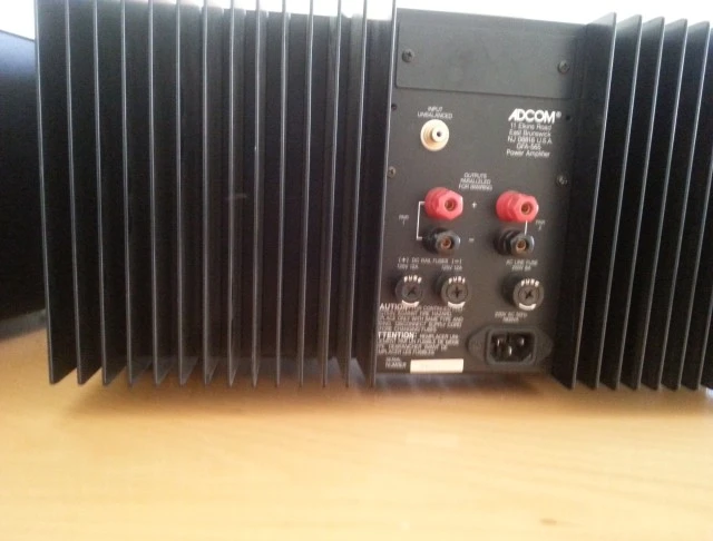 Adcom GFA-565 Monoblock Power Amplifiers