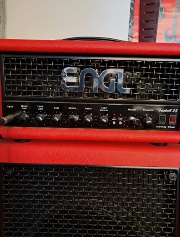 Engl fireball 25+engl pro cab 1×12 celestion 30