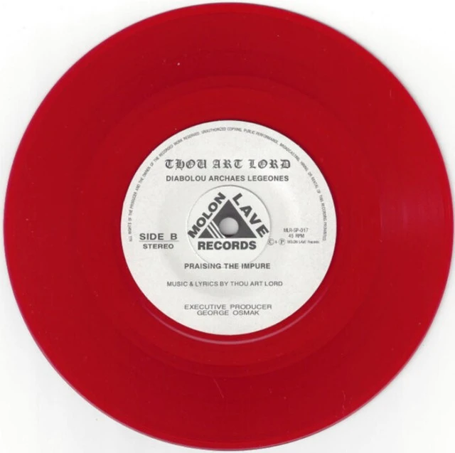 Thou Art Lord Diabolou Archaes Legeones 7EP 1993 (Πρώτη