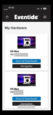 H9 Max + Barn 3 foot switches