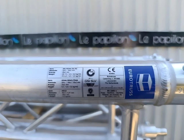 Eurotruss FD34 2.5m
