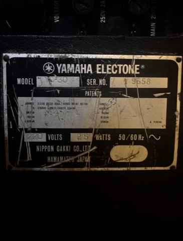 Yamaha YC30 Combo organ 1970΄-80΄ made in Japan