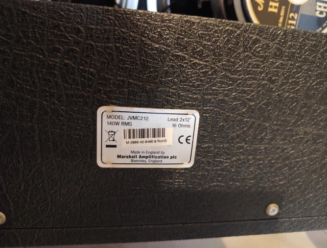 JVM 2x12 Cabinet